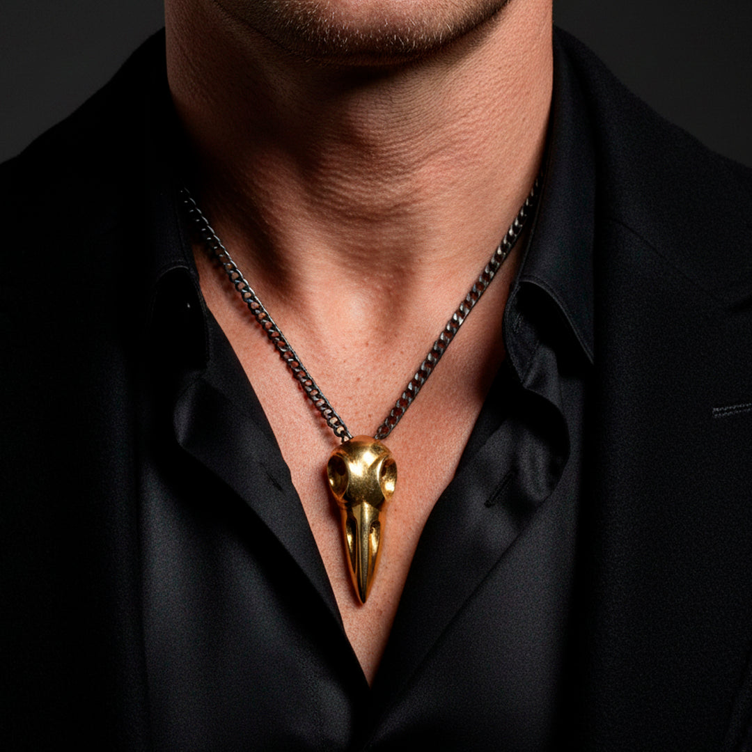 AURELIO CROW NECKLACE