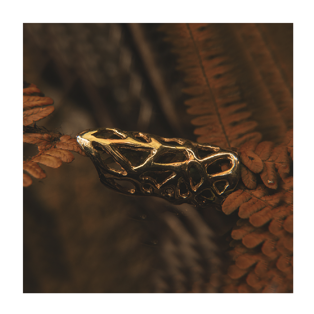 CLAW GOLD RING (GARRA)