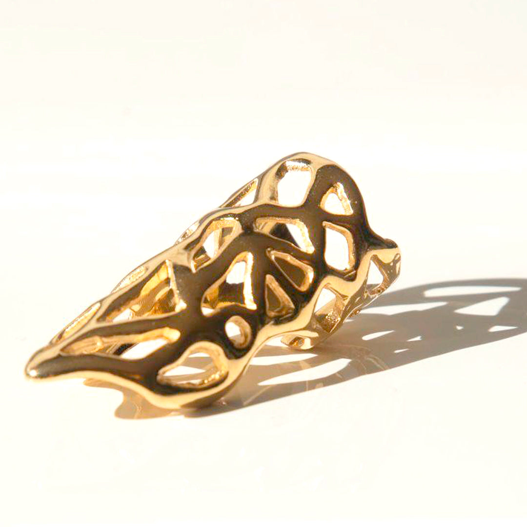 CLAW GOLD RING (GARRA)
