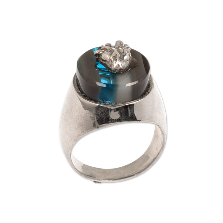 Heart Ring (Blue)