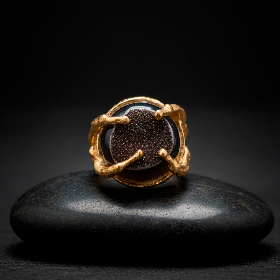 MAGICIAN IN DRUZY QUARTZ UNIQUE PIECES